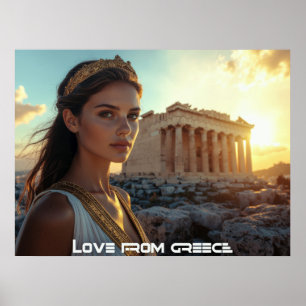 ATHENE - GRIEKENLAND POSTER