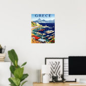 Athene Griekenland Poster (Thuiskantoor)