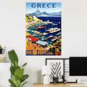 Athene Griekenland reisbureau Poster (Thuiskantoor)