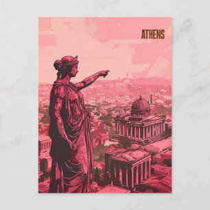 Athene Griekenland Reizen Briefkaart