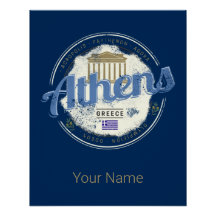 Athene Griekenland Retro Acropolis  Souvenir