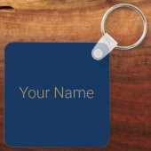 Athene Griekenland Retro Acropolis Souvenir Sleutelhanger (Achterkant)