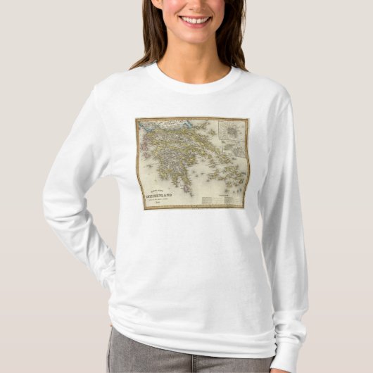Athene, Griekenland T-shirt (Voorkant)