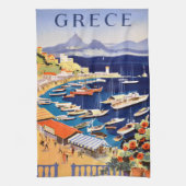 Athene Griekenland Theedoek (Verticaal)