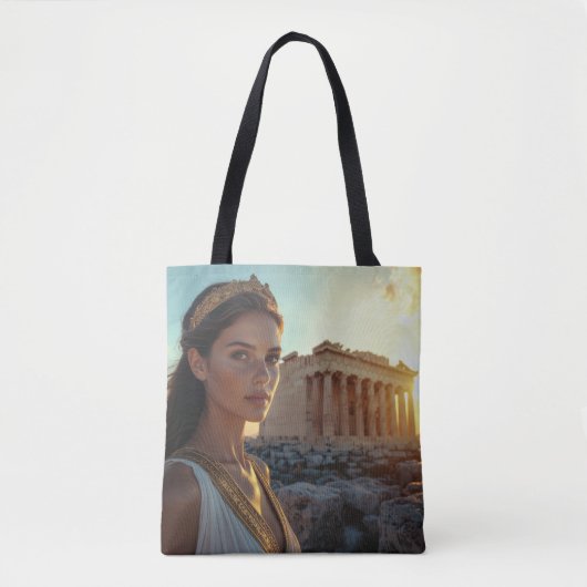 ATHENE - GRIEKENLAND TOTE BAG (Voorkant)