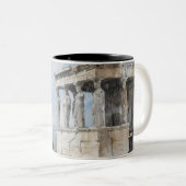 Athene, Griekenland Tweekleurige Koffiemok (Voorkant rechts)