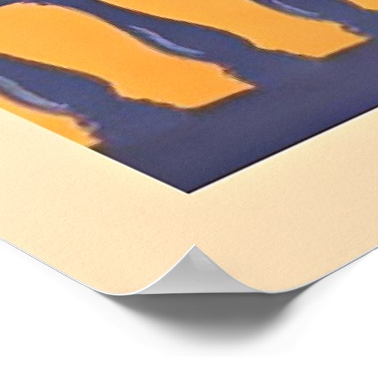 Athene, Griekenland Vintage Travel Poster (Hoek)