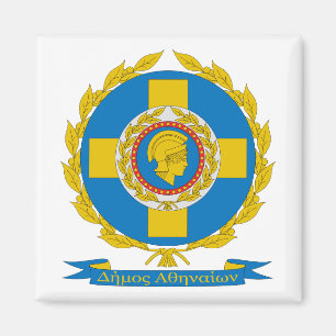 Athene, Griekenland Wapenmagneet Magneet