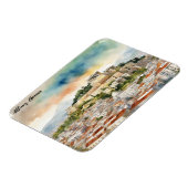 Athene Griekenland Waterverf schilderij Panorama U Magneet (Linkerzijde)