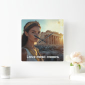ATHENE - GRIEKS - ACROPOLIS VIERKANTE KLOK (Huis)
