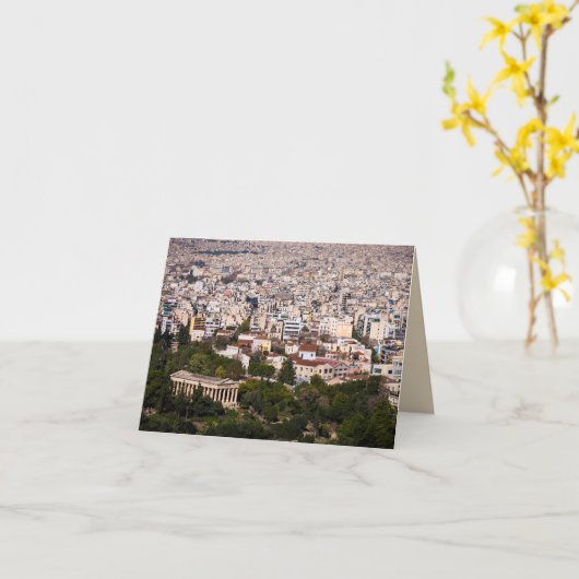 Athene Kaart (Gele Bloem)