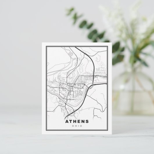 Athene-kaart Briefkaart (Staand voorkant)