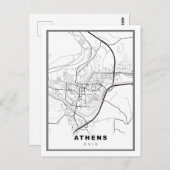 Athene-kaart Briefkaart (Voorkant / Achterkant)