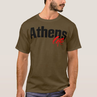 athene life griekenland groeit op t-shirt