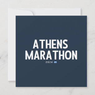 Athene Marathon 2024 Kaart