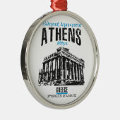 Athene Metalen Ornament (Rechts)