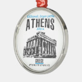 Athene Metalen Ornament (Links)