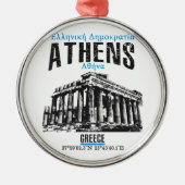 Athene Metalen Ornament (Voorkant)