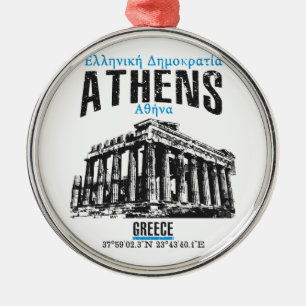 Athene Metalen Ornament