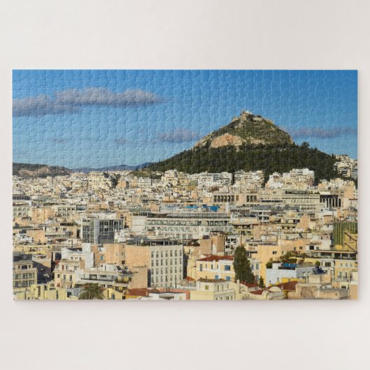 Athene Mount Lycabettus Jigzaag Puzzle Legpuzzel (Horizontaal)