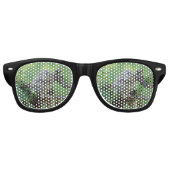Athene noctua retro zonnebril (Voorkant)