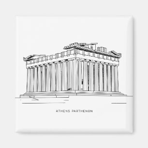 Athene Parthenon 2 Magneet