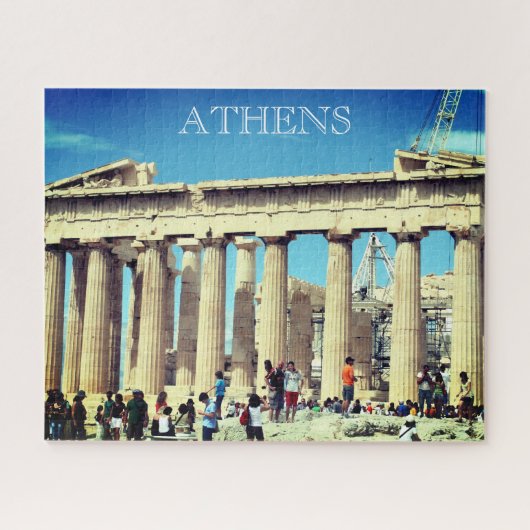 athene parthenon legpuzzel (Horizontaal)