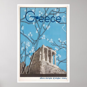 Athene Print Griekenland Schilderij Griekse Kunst 