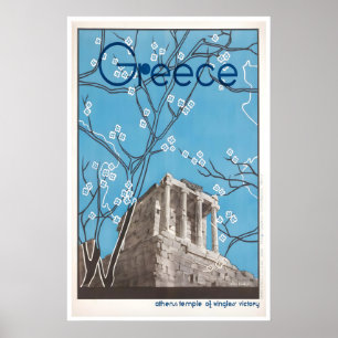 Athene Print Griekenland Schilderij Griekse Kunst