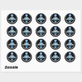 Athene Ronde Sticker (Vel)