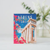 Athene, stad van de Griekse mythologie Briefkaart (Staand voorkant)