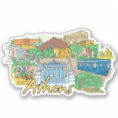 Athene Sticker (Voorkant)