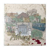 Athene Tegeltje (Voorkant)
