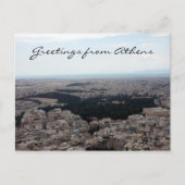 athene vista groeten briefkaart (Voorkant)