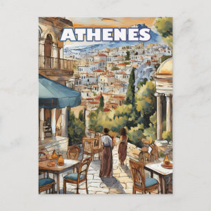 Athene, wieg van de Griekse mythologie Briefkaart