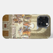 Atheneense school iPhone hoesje (Achterkant horizontaal)