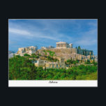 AthenePostcard Briefkaart<br><div class="desc">Het Parthenon,  Athene,  Griekenland</div>