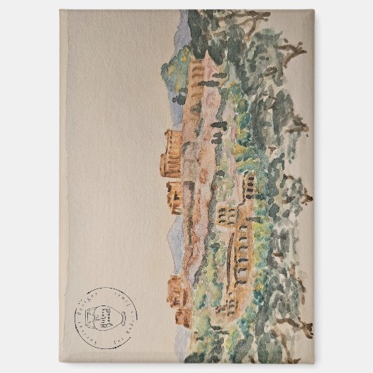 Athenian Acropolis Magnet (Voorkant)