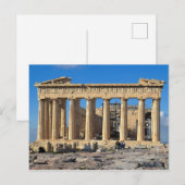 Athens Acropolis Briefkaart (Voorkant / Achterkant)