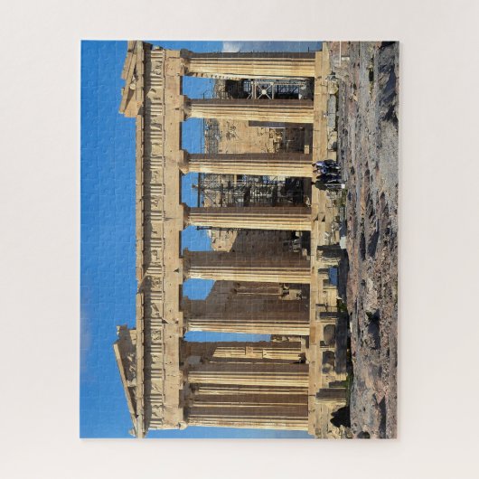 Athens Acropolis Parthenon Jigzaag Puzzle Legpuzzel (Verticaal)