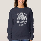 Athens Bulldogs Alumni! Vrouw haar sweatshirt (Voorkant)