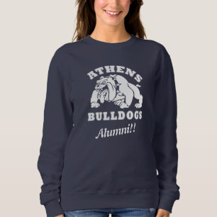 Athens Bulldogs Alumni! Vrouw haar sweatshirt