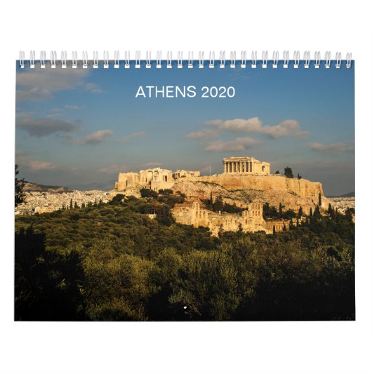 ATHENS CALENDAR 2020 KALENDER (Hoes)