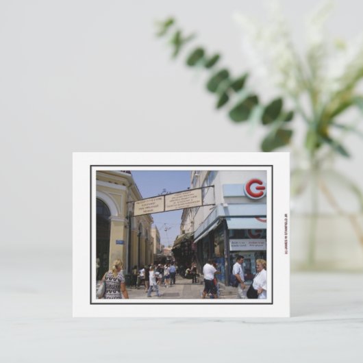 Athens Flea Briefkaart (Staand voorkant)