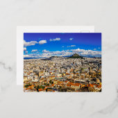 ATHENS FOLIE FEESTDAGEN BRIEFKAART (Voorkant / Achterkant)