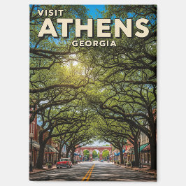 Athens Georgia Reizen Magneet