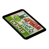 Athens Georgia Robot - Funny  Magneet (Rechterzijde)