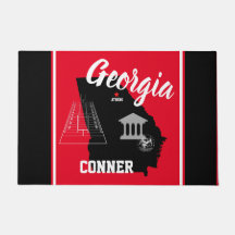 Athens Georgia Zwart en Rood