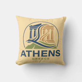 Athens Greece Acropolis Parthenon Kussen