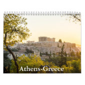 Athens-Greece Calendar Kalender (Hoes)